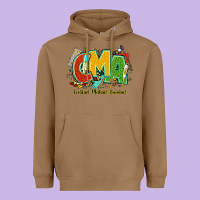 Cma Certified Medical Assistant Juneteenth Heavyweight Hoodie Designed By Nancycooperartshop