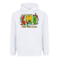 White cma certified medical assistant juneteenth Heavyweight Hoodie - NancyCooperArtShop