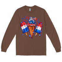 Chestnut 4th of July ice creams Long Sleeve Tee - Neo Western