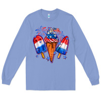 4th Of July Ice Creams Long Sleeve Tee | Teevron