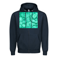 Navy green glitter Zipper Hoodie - JahusDesignShop