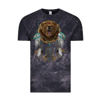 Bear  Native Dreamcatcher Vintage Tee | Teevron