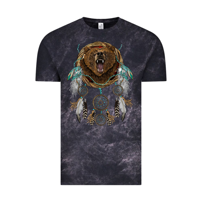 Bear  Native Dreamcatcher Vintage Tee by BarkalooDesign | Teevron