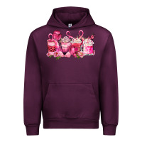 Mauve Wine cancer coffee cups Urban Hoodie - LillyAllenDesigns