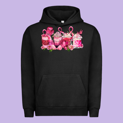 Cancer Coffee Cups Urban Hoodie Designed By Lillyallendesigns