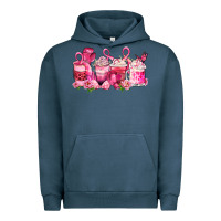 Pigment Midnight Navy cancer coffee cups Urban Hoodie - LillyAllenDesigns
