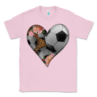 Bubblegum Pink western soccer heart Classic Tee - HRA Design Shop