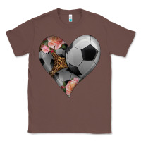 Chestnut western soccer heart Classic Tee - HRA Design Shop