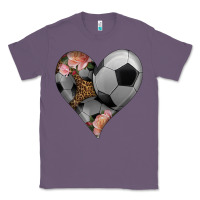Lavender western soccer heart Classic Tee - HRA Design Shop