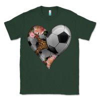 Sports Green western soccer heart Classic Tee - HRA Design Shop