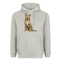Moon Dust chinook dog Heavyweight Hoodie - LillyAllenDesigns