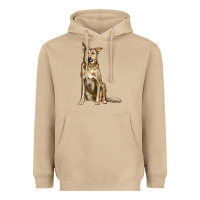 Mushroom chinook dog Heavyweight Hoodie - LillyAllenDesigns