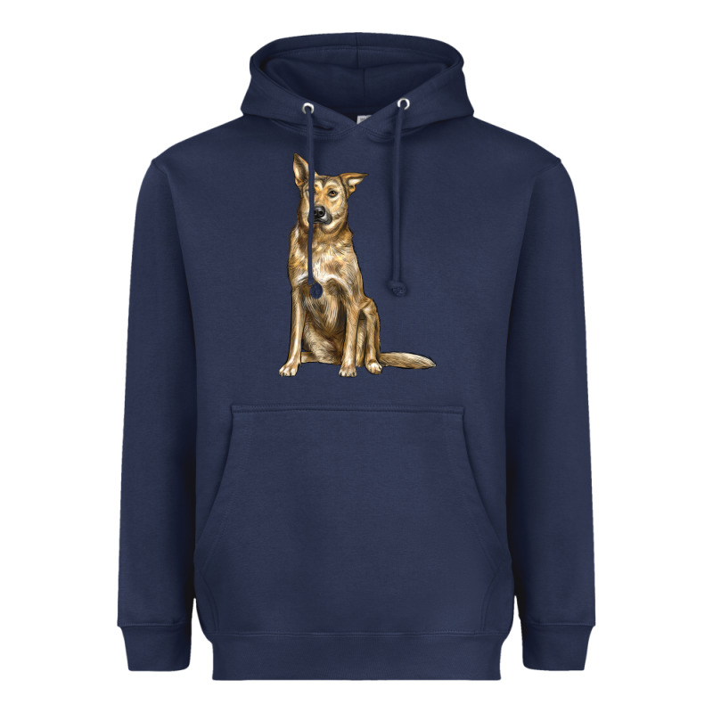 Chinook Dog Heavyweight Hoodie by LillyAllenDesigns | Teevron