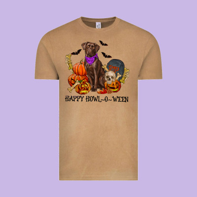Vintage Tee Happy howl o ween