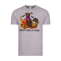 Vintage Zinc Happy howl o ween Vintage Tee - RanaPortraitStore