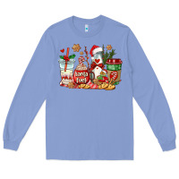 Colony Blue santa fuel coffee cups Long Sleeve Tee - AdoDesignShop