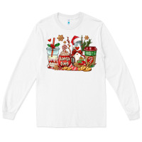 White santa fuel coffee cups Long Sleeve Tee - AdoDesignShop