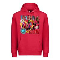 Cardinal teaching is a work of heart Premium Hoodie - NancyCooperArtShop