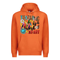 Carrot teaching is a work of heart Premium Hoodie - NancyCooperArtShop