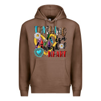 Chestnut teaching is a work of heart Premium Hoodie - NancyCooperArtShop