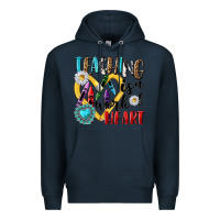 Navy teaching is a work of heart Premium Hoodie - NancyCooperArtShop