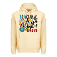 Pina Colada teaching is a work of heart Premium Hoodie - NancyCooperArtShop