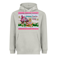 Moon Dust happy easter y'all  rabbit Heavyweight Hoodie - BarkalooDesign