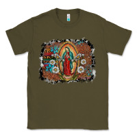 Army Green virgin mary Classic Tee - SublimationCraftShop