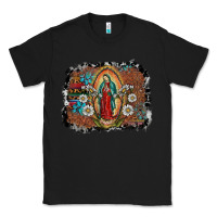 Black virgin mary Classic Tee - SublimationCraftShop