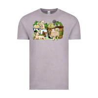 Vintage Zinc sheep coffee cups Vintage Tee - Zillion Design Studio