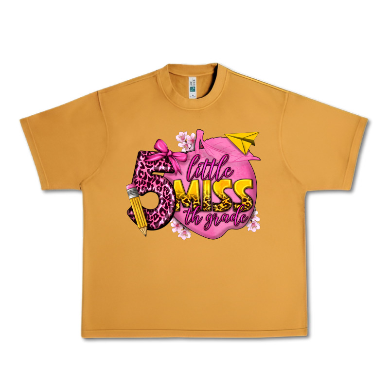 Little Miss 5th Grade Urban Heavy Tee by texasbilliewilder | Teevron