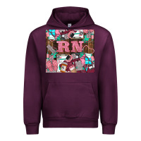 Mauve Wine rn Urban Hoodie - LillyAllenDesigns