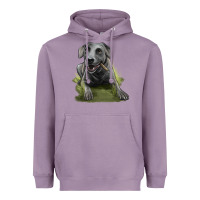 Lavender Texas Blue Lacy Dog Heavyweight Hoodie - LillyAllenDesigns