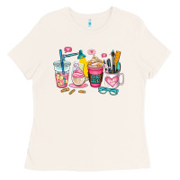 Bone teacher coffee cup Ladies Tee - AdoDesignShop