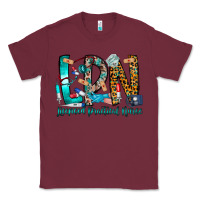 Burgundy lpn Classic Tee - CowhideDigitalArt
