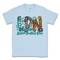 Dusty Blue lpn Classic Tee - CowhideDigitalArt