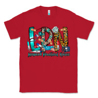 Red lpn Classic Tee - CowhideDigitalArt