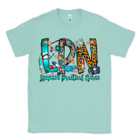 Seafoam lpn Classic Tee - CowhideDigitalArt