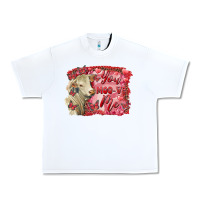 White valentine's day you moo ve me charolais cow Urban Heavy Tee - RanaPortraitStore