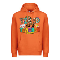 Carrot tired as a teacher Premium Hoodie - NancyCooperArtShop