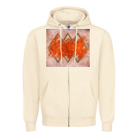 Sandshell orange glitter Zipper Hoodie - JahusDesignShop