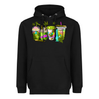Black coffee cups Heavyweight Hoodie - NancyCooperArtShop