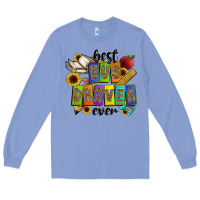 Colony Blue best bus driver ever Long Sleeve Tee - CowhideDigitalArt
