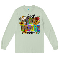 Matcha best bus driver ever Long Sleeve Tee - CowhideDigitalArt