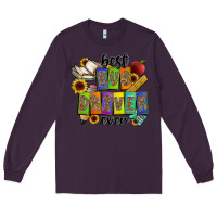 Plum best bus driver ever Long Sleeve Tee - CowhideDigitalArt