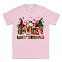 Bubblegum Pink merry christmas buffalo gnomies Classic Tee - FaDigitalArtStudio