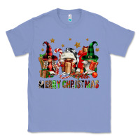 Colony Blue merry christmas buffalo gnomies Classic Tee - FaDigitalArtStudio
