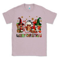 Lilac merry christmas buffalo gnomies Classic Tee - FaDigitalArtStudio