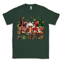 Sports Green merry christmas buffalo gnomies Classic Tee - FaDigitalArtStudio
