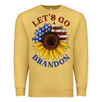 Antique Gold American flag sunflower Premium Sweatshirt - Jasminsmagicworld